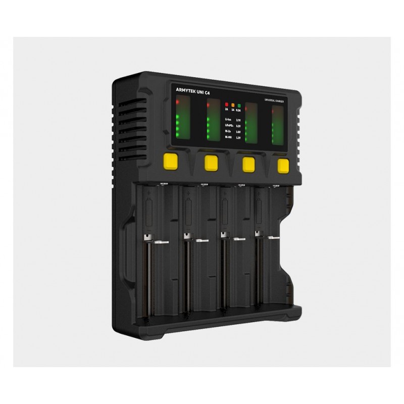 ARMYTEK UNI C4 PLUG TIPO C - CARICABATTERIE UNIVERSALE