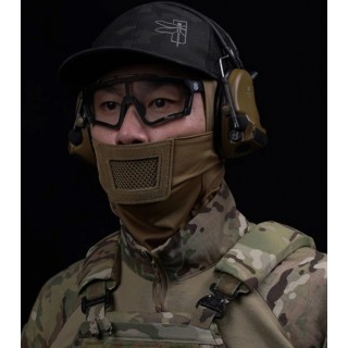 PASSAMONTAGNA WST KNIGHT CON PROTEZIONE PER I DENTI - NERO