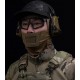 WST KNIGHT BALACLAVA WITH TEETH GUARD - BLACK