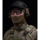 PASSAMONTAGNA WST KNIGHT CON PROTEZIONE PER I DENTI  - TAN