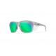 OCHELARI MODEL TREK - LENSES CAPTIVATE POLARIZED GREEN MIRROR - FRAME GLOSS CRYSTAL LIGHT GREY