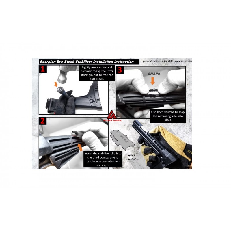 SSU STOCK STABILIZER UNIT SCORPION EVO 3 A1