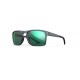 FOUNDER GLASSES - LENSES CAPTIVATE POLARIZED GREEN MIRROR - FRAME MATTE GRAPHITE