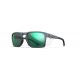 FOUNDER GLASSES - LENSES CAPTIVATE POLARIZED GREEN MIRROR - FRAME MATTE GRAPHITE