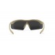 OCHELARI CU PROTECTIE BALISTICA MODEL VAPOR 2.5 - GREY/CLEAR/LIGHT RUST - TAN FRAME