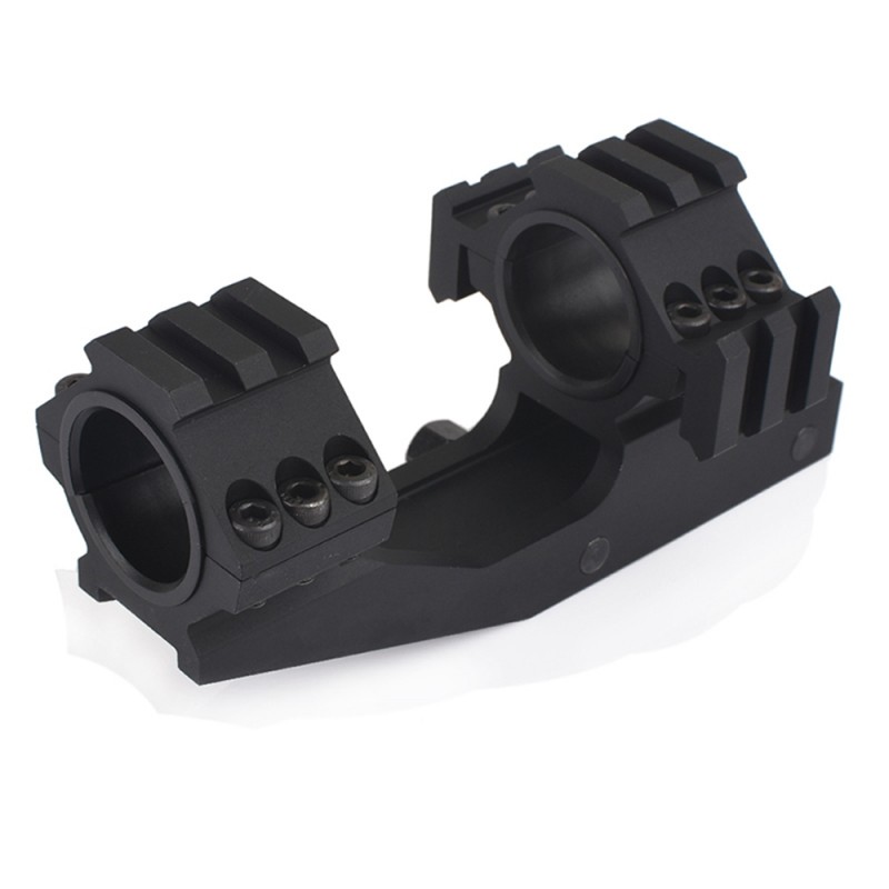 TRI-SIDE RAIL 25.4MM / 30MM MOUNT BASE - BLACK