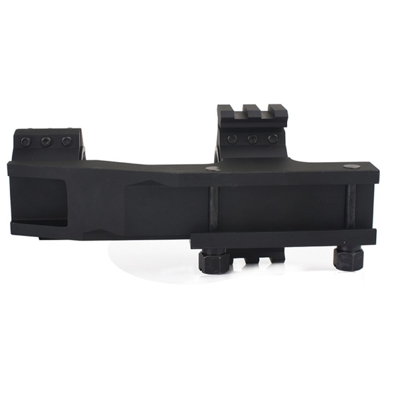 TRI-SIDE RAIL 25.4MM / 30MM MOUNT BASE - BLACK