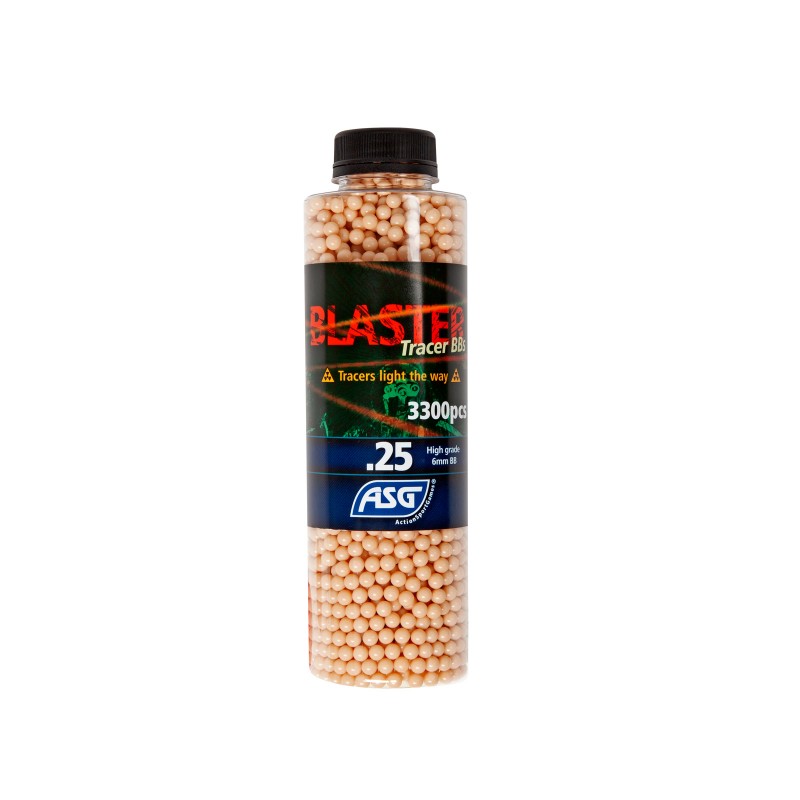 Blaster Pallini tracianti da 0.25G - 3300 Pz - Rossi