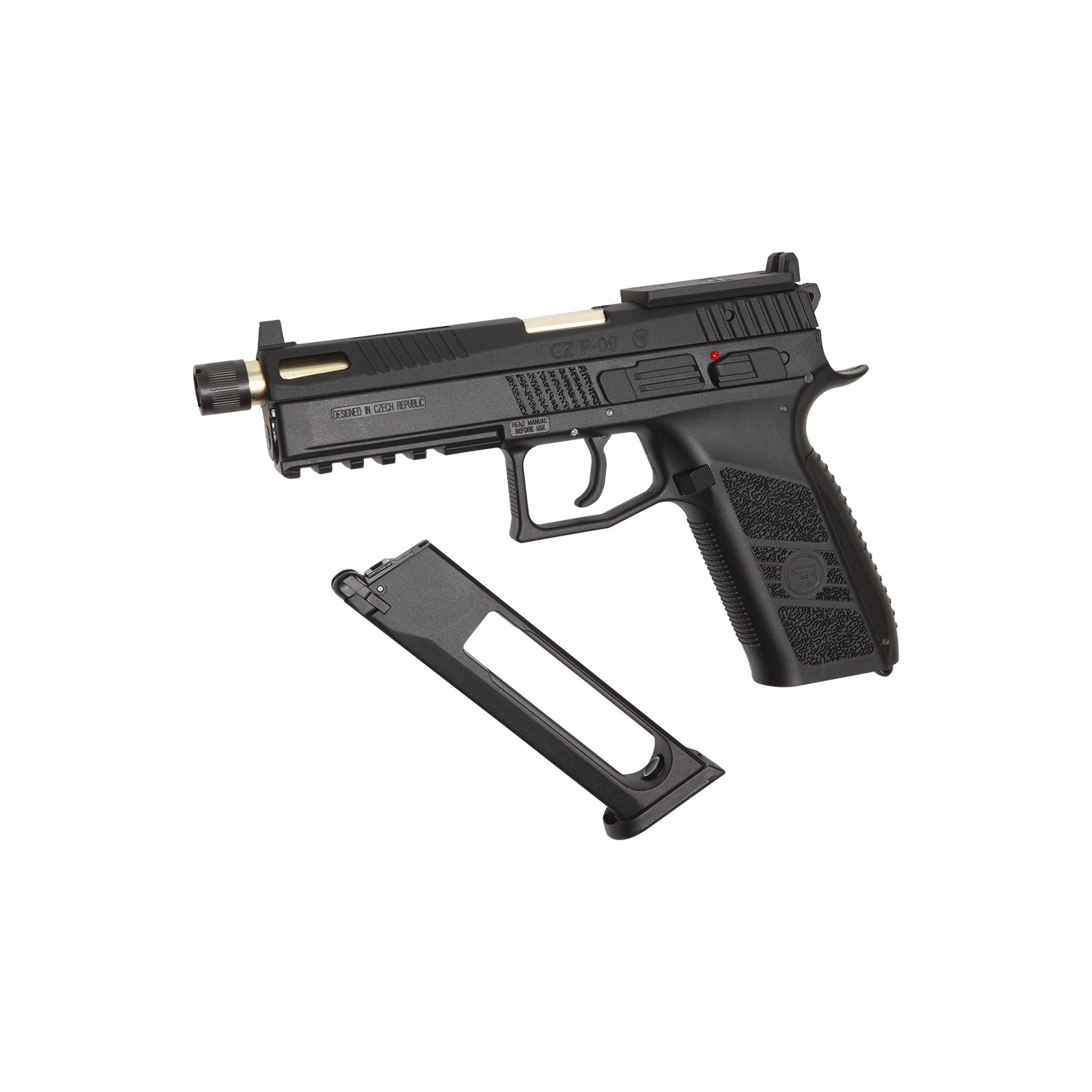 ASG CZ P09 OPTIC READY GBB CO2 19600
