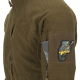 HELIKON GIACCA TATTICA ALPHA - PILE GRID - COYOTE
