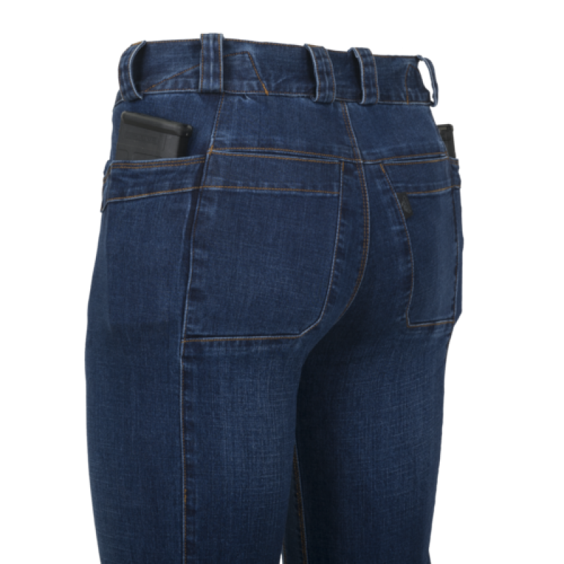 PANTALONI TATTICI HELIKON - DENIM MEDIO - BLU VINTAGE WORN PANTALONI TATTICI HELIKON - DENIM MEDIO - BLU VINTAGE WORN
