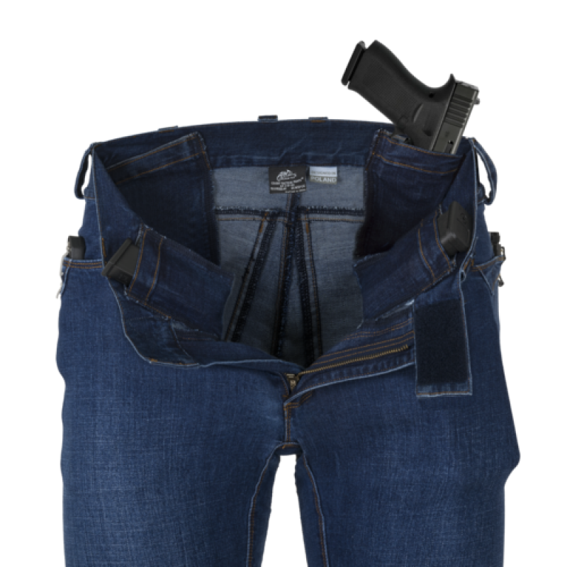 PANTALONI TATTICI HELIKON - DENIM MEDIO - BLU VINTAGE WORN PANTALONI TATTICI HELIKON - DENIM MEDIO - BLU VINTAGE WORN