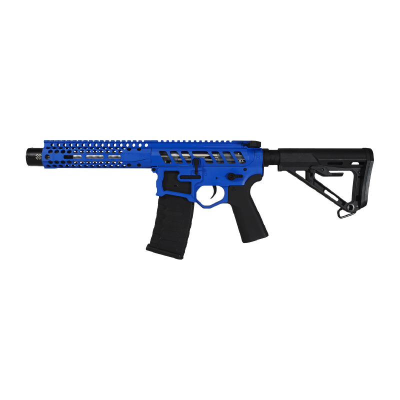 EMG F-1 FIREARMS PDW AEG - ELECTRONIC TRIGGER BLUE/BLACK EMG F-1 FIREARMS PDW AEG - ELECTRONIC TRIGGER BLUE/BLACK