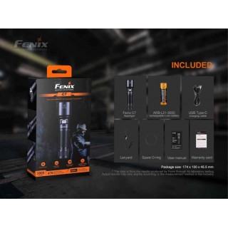 LANTERNA TACTICA MODEL C7 LED