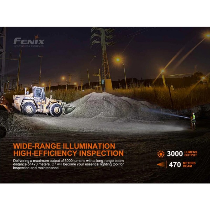 LANTERNA TACTICA MODEL C7 LED