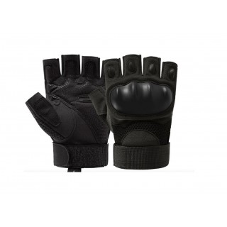 MANUSI DE PROTECTIE FARA DEGETE - BLACK