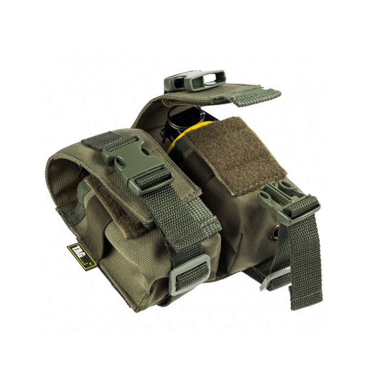 TAGINN POUCH DOPPIO PER GRANATE A MANO - OD TAGINN POUCH DOPPIO PER GRANATE A MANO - OD