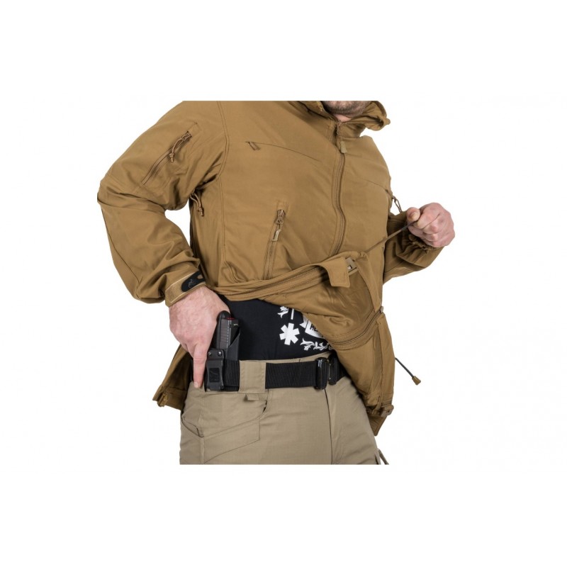 JACHETA COUGAR QSA HID - SOFT SHELL WINDBLOCKER -SHADOW GREY