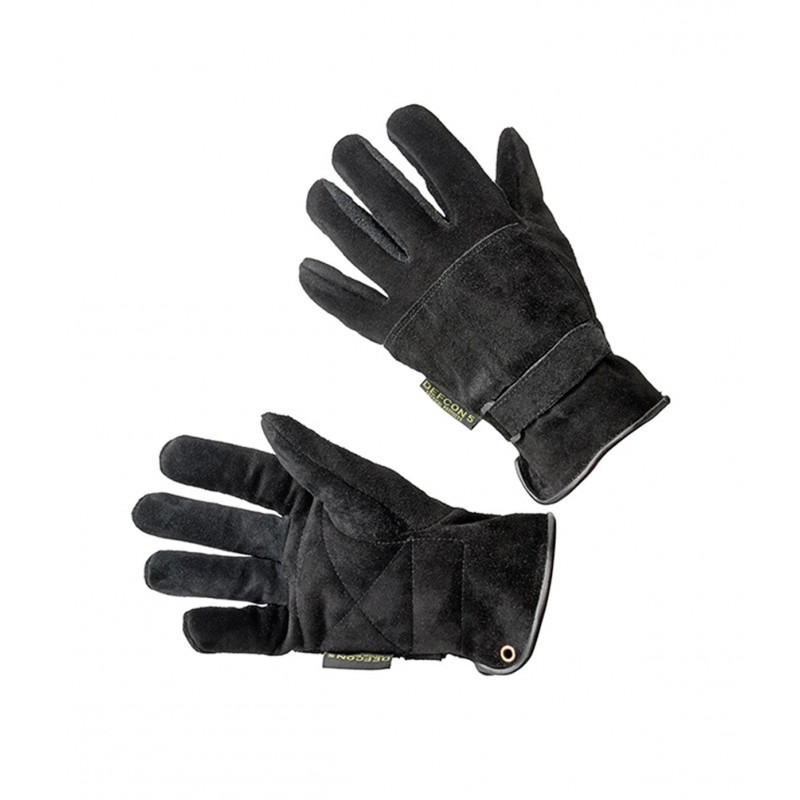DEFCON 5  "FAST ROPE" PROTECTION GLOVES - BLACK 
