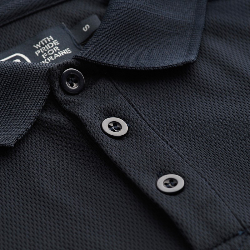 TRICOU POLO ELITE TACTICAL COOLMAX - NAVY BLUE