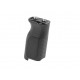 ANGLED VERTICAL M-LOK GRIP WITH CABLE MANAGEMENT LONG - BLACK