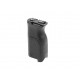 ANGLED VERTICAL M-LOK GRIP WITH CABLE MANAGEMENT LONG - BLACK