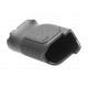ANGLED VERTICAL M-LOK GRIP WITH CABLE MANAGEMENT LONG - BLACK