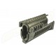 HAND GUARD AK47-74 - 4 RAIL SYSTEM - GREEN