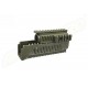 HAND GUARD AK47-74 - 4 RAIL SYSTEM - GREEN