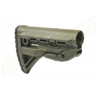 PAT PENTRU AR15 / M16 / M4 STYLE / SHOCK ABSORBING - OLIVE PAT PENTRU AR15 / M16 / M4 STYLE / SHOCK ABSORBING - OLIVE