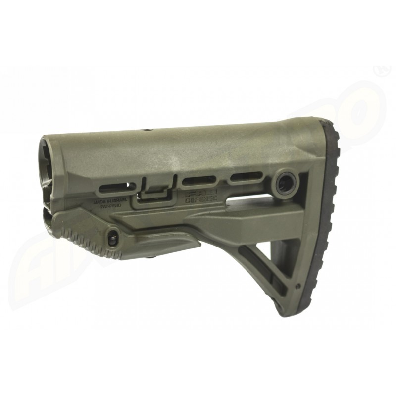 PAT PENTRU AR15 / M16 / M4 STYLE / SHOCK ABSORBING - OLIVE PAT PENTRU AR15 / M16 / M4 STYLE / SHOCK ABSORBING - OLIVE