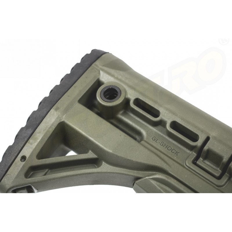 PAT PENTRU AR15 / M16 / M4 STYLE / SHOCK ABSORBING - OLIVE PAT PENTRU AR15 / M16 / M4 STYLE / SHOCK ABSORBING - OLIVE
