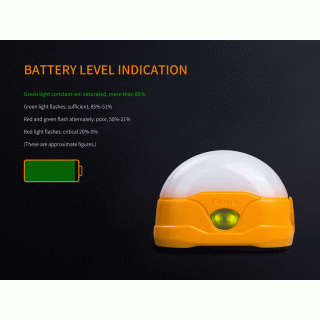 LANTERNA MODEL CL20R - ORANGE