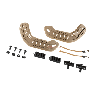 SET RAIL PENTRU CASCA MICH 2000 - DARK EARTH SET RAIL PENTRU CASCA MICH 2000 - DARK EARTH