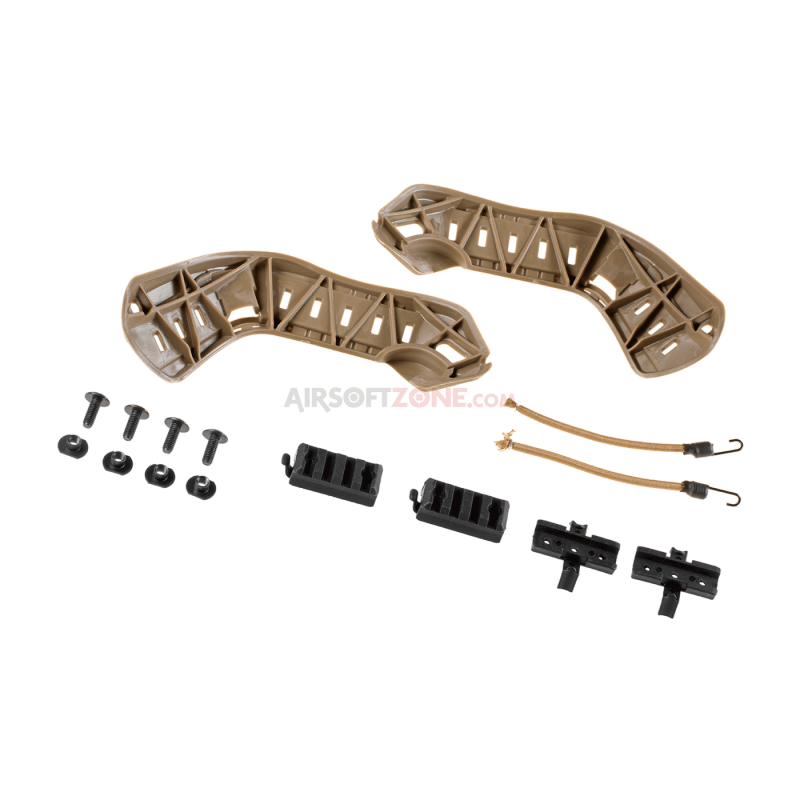 SET RAIL PENTRU CASCA MICH 2000 - DARK EARTH