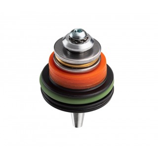 FPS SOFTAIR TESTA PISTONE AIR BRAKE CUSCINETTATA IN POM CON DOPPIO OR E REGOLAZIONE ANGOLO AGGANCIO PISTONE FPS SOFTAIR TESTA PISTONE AIR BRAKE CUSCINETTATA IN POM CON DOPPIO OR E REGOLAZIONE ANGOLO AGGANCIO PISTONE