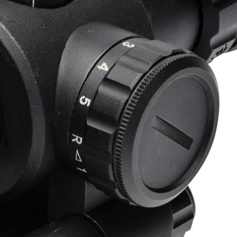 2.5-10X40 - BARRAGE RIFLESCOPE WITH RED LASER 2.5-10X40 - BARRAGE RIFLESCOPE WITH RED LASER