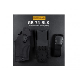 WST 6354 DO HOLSTER GLOCK 17 WITH X300 FLASHLIGHT, RIGHT-HANDED - BLACK WST 6354 DO HOLSTER GLOCK 17 WITH X300 FLASHLIGHT, RIGHT-HANDED - BLACK