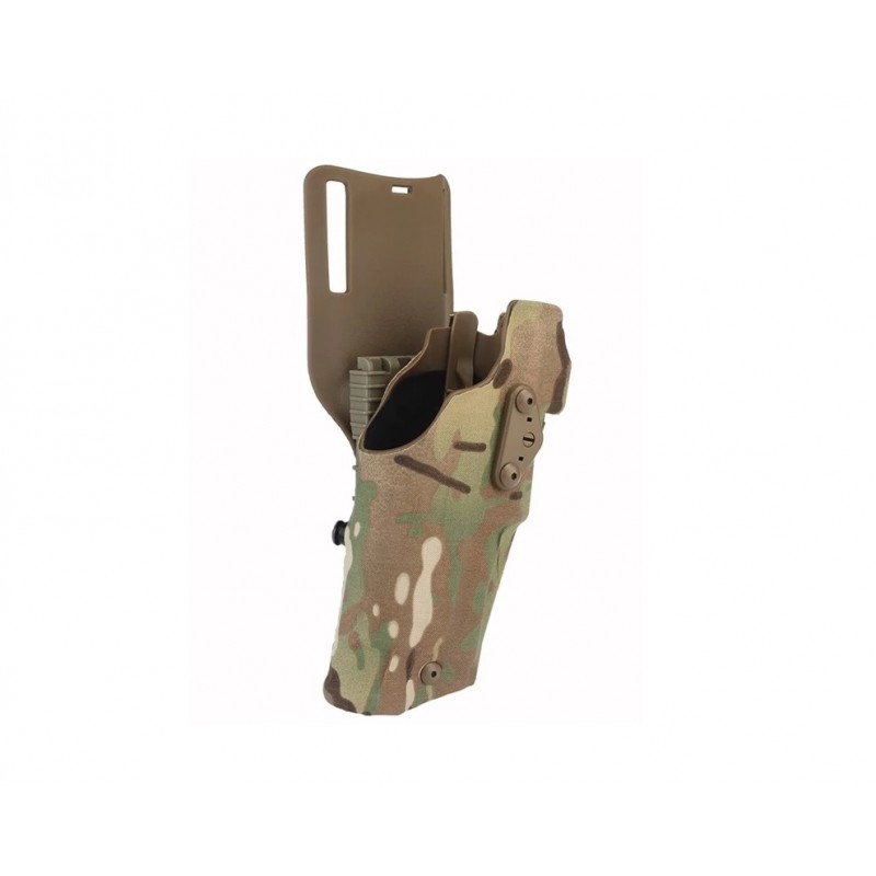 WST 6354 DO HOLSTER GLOCK 17 WITH X300 FLASHLIGHT, RIGHT-HANDED -  MULTICAM
