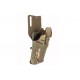 WST 6354 DO HOLSTER GLOCK 17 WITH X300 FLASHLIGHT, RIGHT-HANDED -  MULTICAM