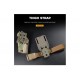 WST 6354 DO HOLSTER GLOCK 17 WITH X300 FLASHLIGHT, RIGHT-HANDED -  MULTICAM