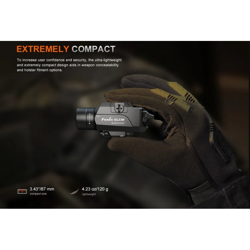 GL23R LED RECHARGEABLE FLASHLIGHT MODEL