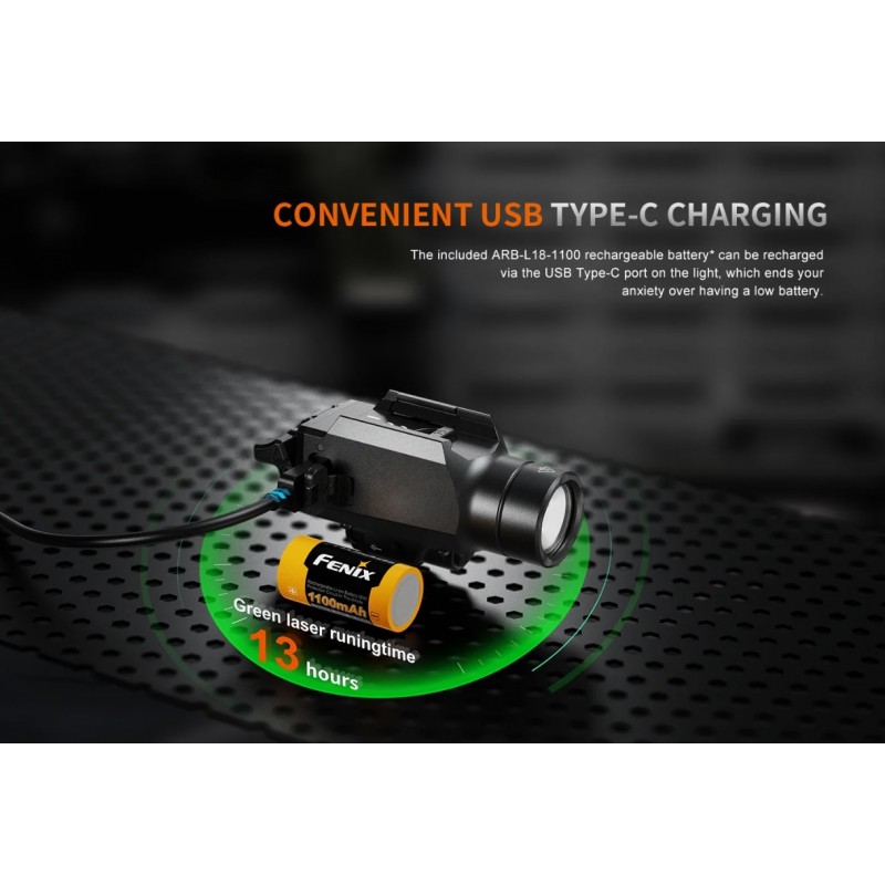 GL23R LED RECHARGEABLE FLASHLIGHT MODEL