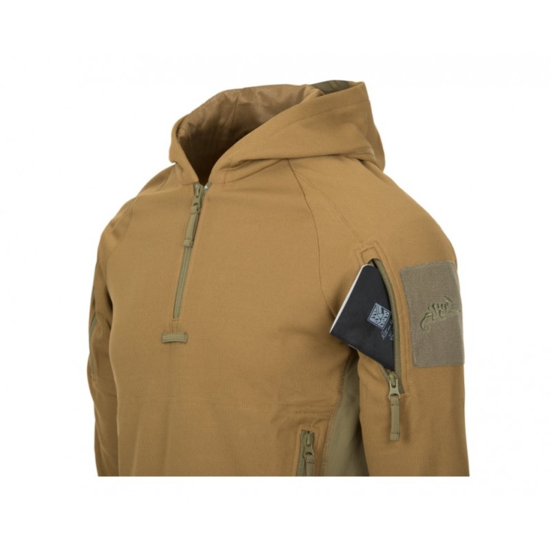 HANORAC MODEL RANGE HOODIE - TOP COOL - COYOTE/ADAPTIVE GREEN