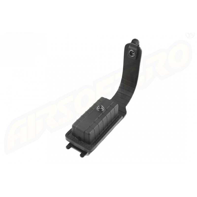 PORT INCARCATOR SIMPLU INCHIS DIN POLIMER - PENTRU GLOCK 17 - BLACK