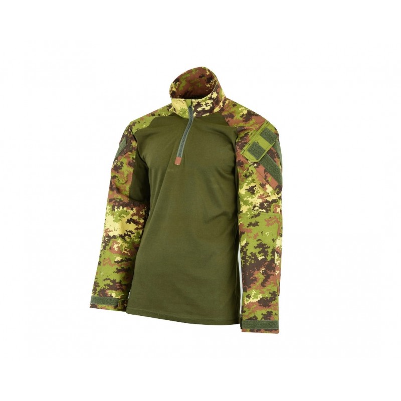 SHADOW TACTICAL SHS-3207 MAGLIA COMBAT HYBRID TACTICAL SHIRT - VEGETATO