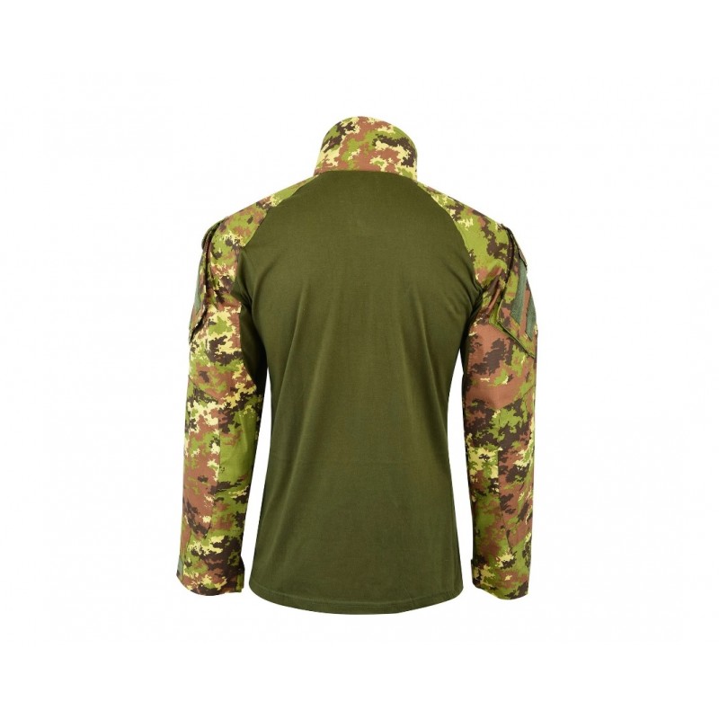 SHADOW TACTICAL SHS-3207 MAGLIA COMBAT HYBRID TACTICAL SHIRT - VEGETATO