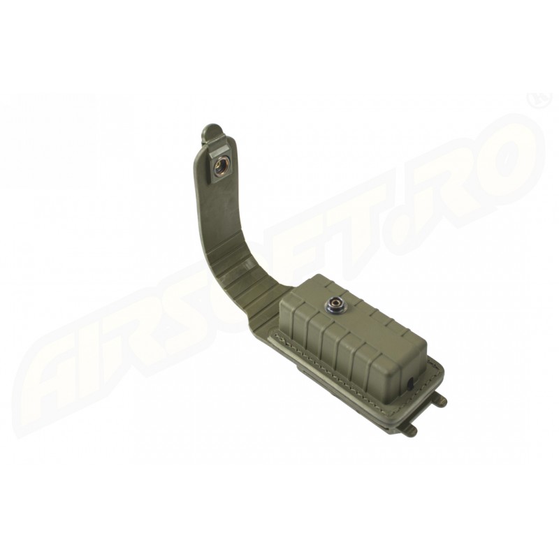 PORT INCARCATOR SIMPLU INCHIS DIN POLIMER - PENTRU GLOCK 17 - GREEN PORT INCARCATOR SIMPLU INCHIS DIN POLIMER - PENTRU GLOCK 17 - GREEN