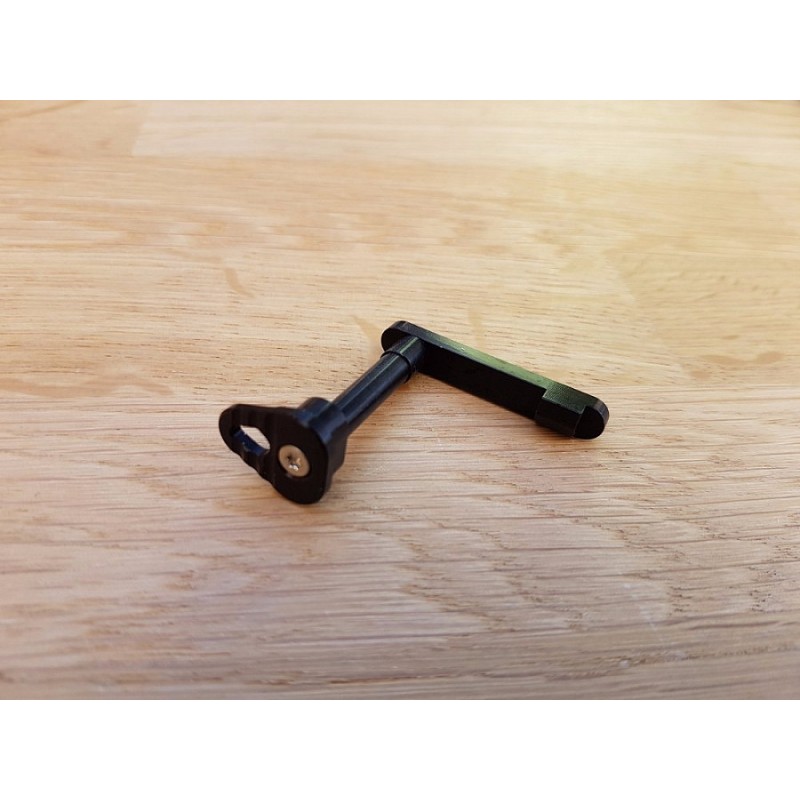 RETRO ARMS LOADER RELEASE BUTTON FOR M4 SERIES - CNC - B - BLACK