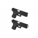 2 WAY FIXED - NON-RECOILING OUTER BARREL PENTRU GLOCK17 UMAREX - SILVER